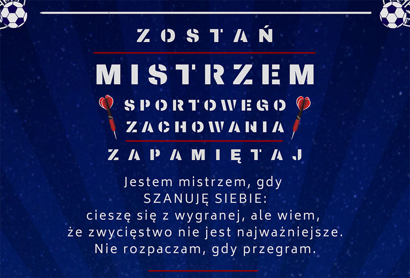 Read more about the article Zostań mistrzem sportowego zachowania