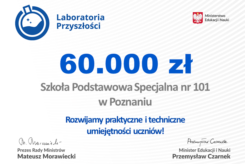 Read more about the article Laboratoria Przysz艂o艣ci