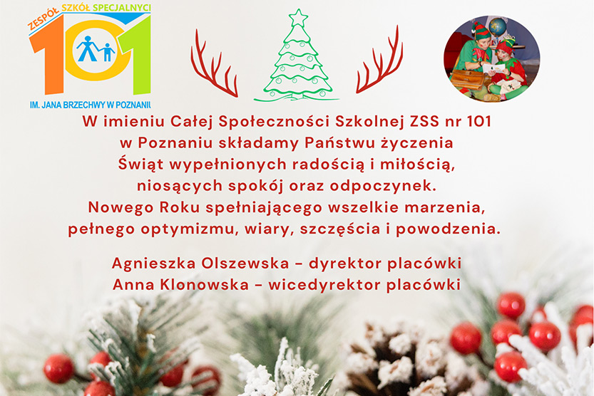 Read more about the article Wesołych Świąt Bożego Narodzenia